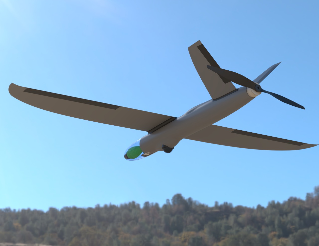 StrikeMate in flight